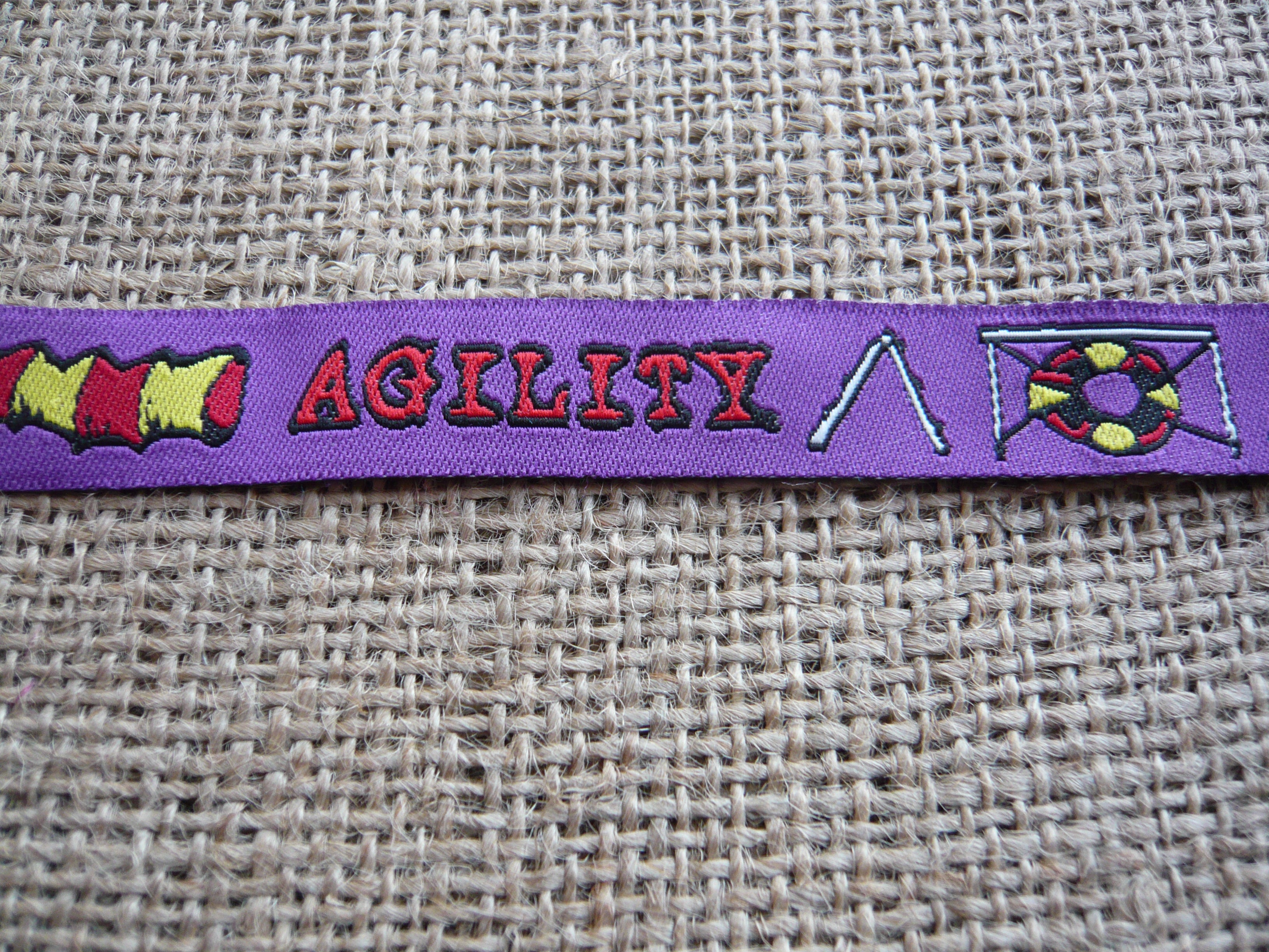 AGILITY Dog Collar and lead set Floral Pooch